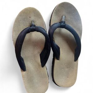 Black and Tan Women's Sandals